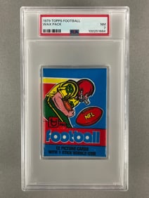 1979 Topps Football Wax Pack PSA 7