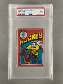 1976 O-Pee-Chee WHA Hockey Wax Pack PSA 9