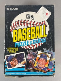 1985 Donruss Unopened Wax Box