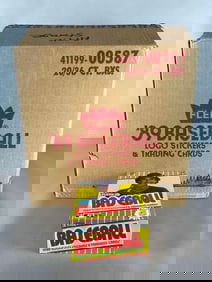 1989 Fleer Baseball Wax Box from Original F-Face Error Case