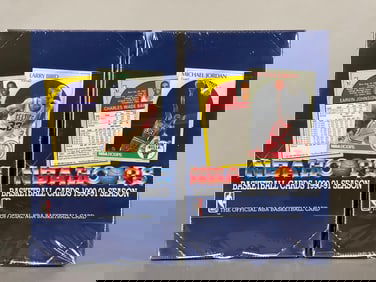 2 - 1990 NBA Hoops Basketball Series 1 Factory Sealed Wax Boxes