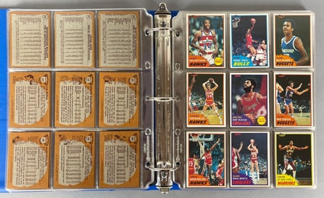 1981 Topps Basketball Complete High-Grade Set