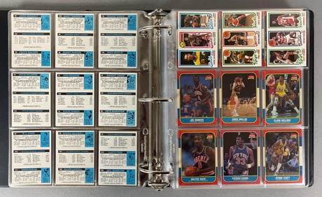 300+ 1980 - 88 Topps and Fleer Basketball Cards with HOFs, Stars, and Rookies