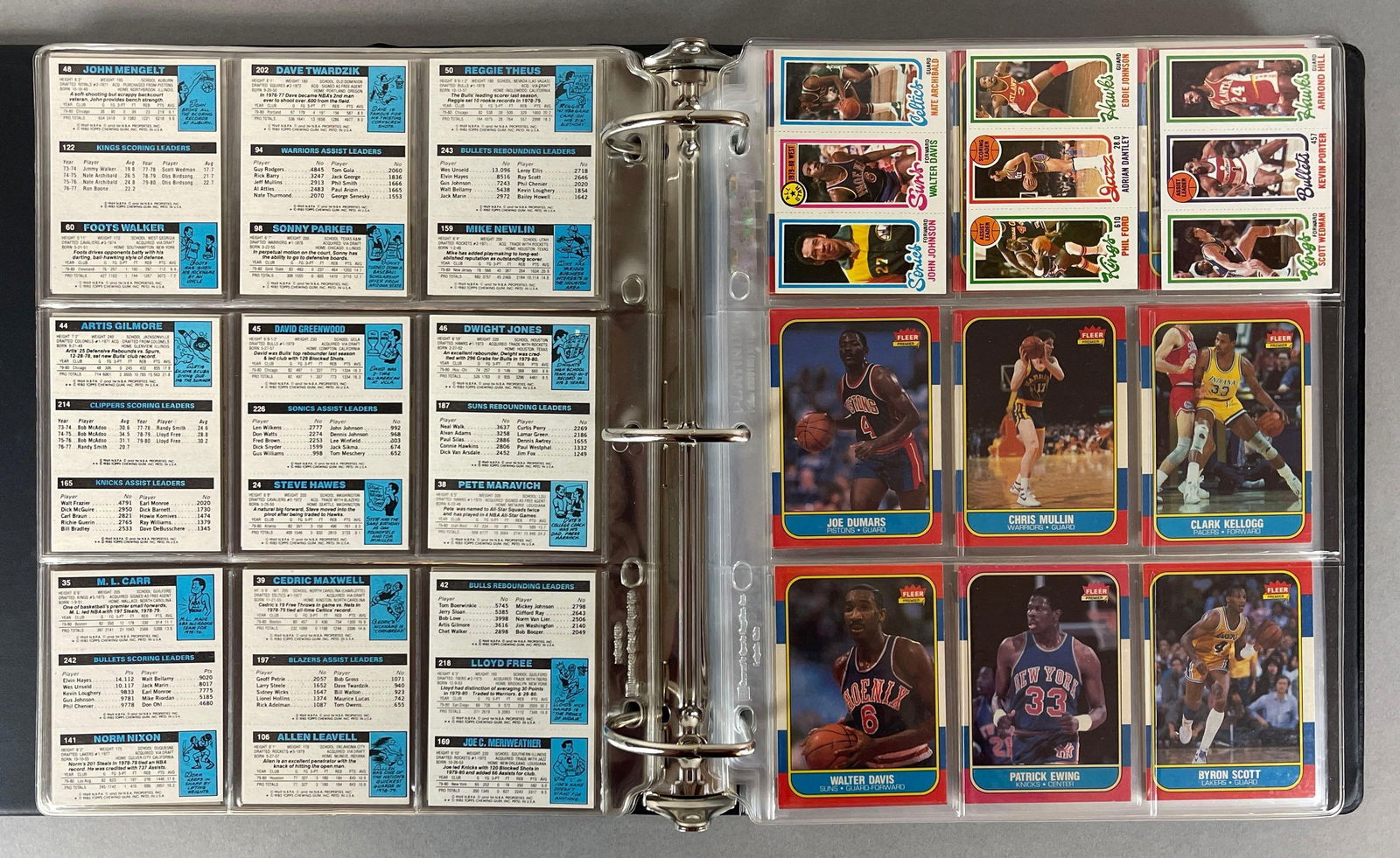 300+ 1980 - 88 Topps and Fleer Basketball Cards with HOFs, Stars, and Rookies (1 of 13)