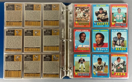 1971 Topps Football Complete Set - Higher Grade