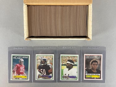 1983 Topps Football Complete High-Grade Set