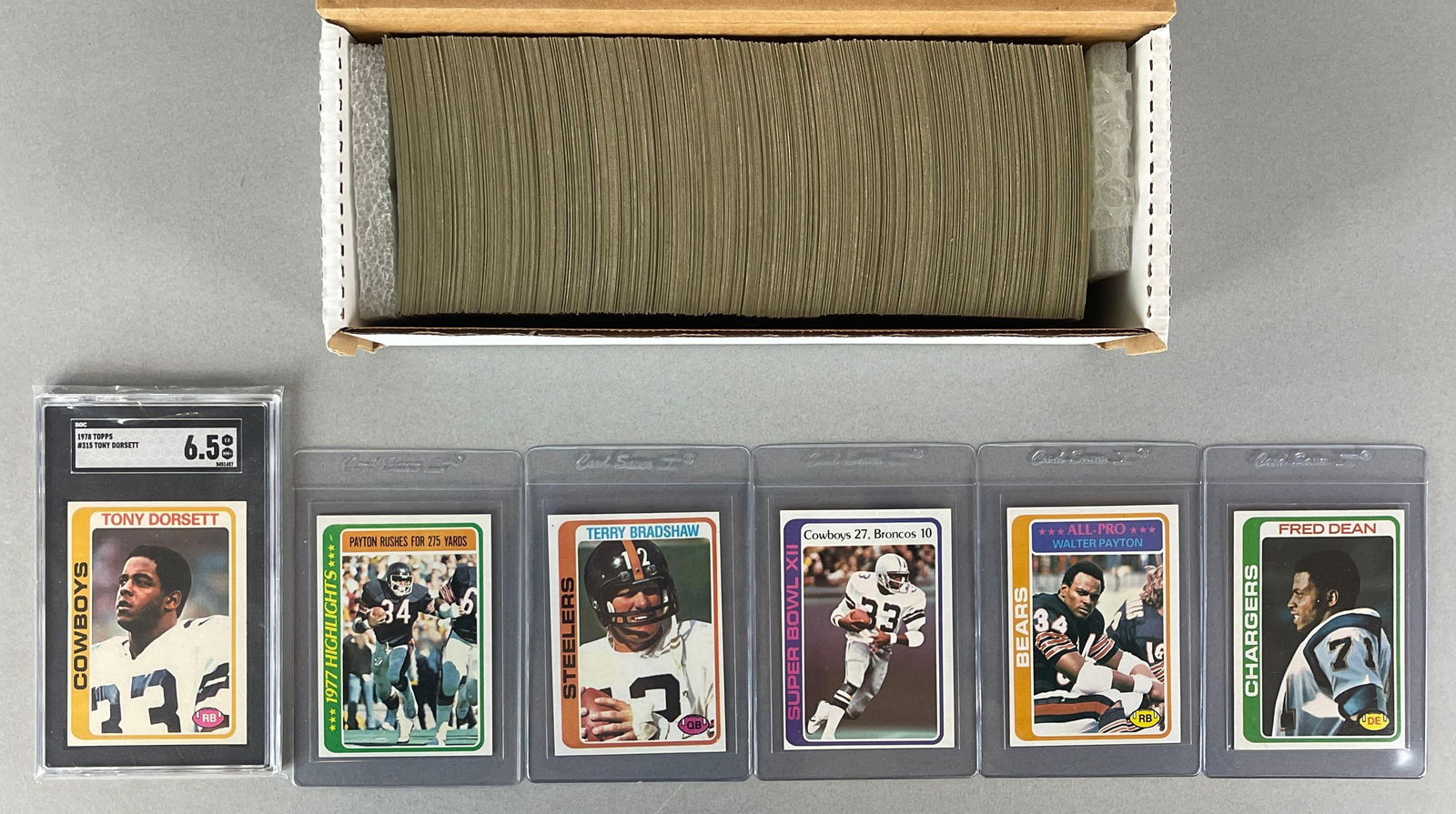 1978 Topps Football Complete High-Grade Set with SGC 6.5 Dorsette (1 of 3)