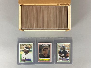 1983 Topps Football Complete High-Grade Set