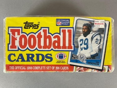1988 Topps Football Complete Factory Sealed Set