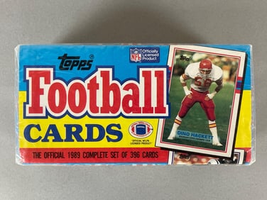 1989 Topps Football Complete Factory Sealed Set