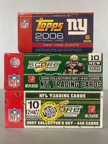 2006 Topps Giants + 2006 and 2007 Score, Complete Factory Sealed Sets