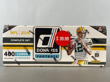 2016 Donruss Football Complete Factory Sealed Set