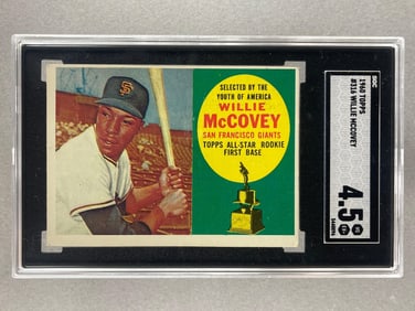 1960 Topps Willie McCovey #316 SGC 4.5