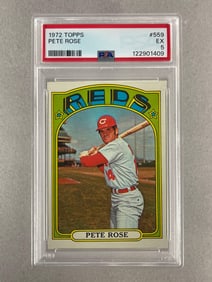 1972 Topps Pete Rose #559 PSA 5