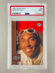 1996 Upper Deck Kobe Bryant #28 PSA 9