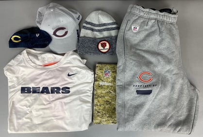 6 - Chicago Bears Player Worn Used Gear