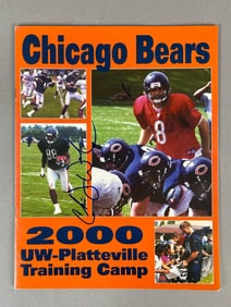 Chicago Bears 2000 Training Camp Team Signed Program with Brian Urlacher, and 60+ Other Autos