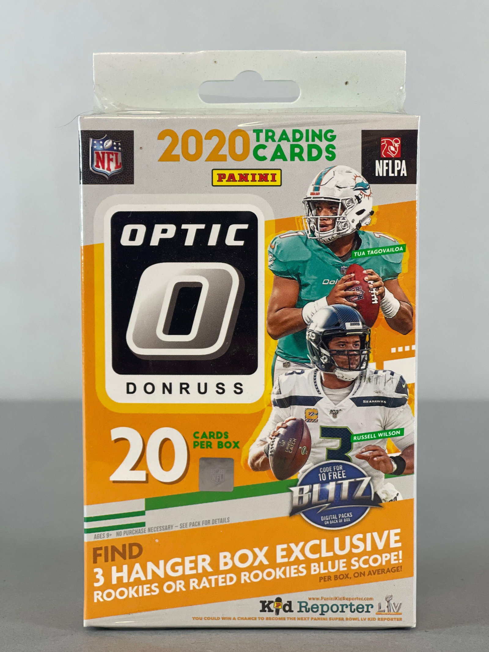 2020 Donruss Optic Football Hanger Boxes: Burrow, Herbert, Harris, Love Rookies
