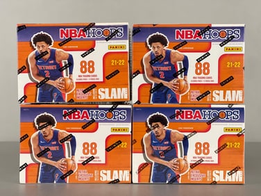 4 - 2021 - 22 NBA Hoops Blaster Boxes