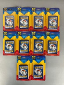 10 - 2019 Pokemon Mj Holding Mystery Blister Packs