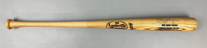 Tony Gwynn Signed 1998 Compadres Club Gold Star Member Bat with JSA COA