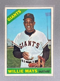 1966 Topps Willie Mays #1