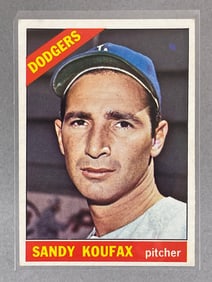 1966 Topps Sandy Koufax #100