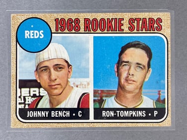 1968 Topps Johnny Bench #247 Rookie