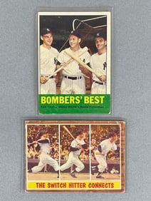 1962 and 93 Topps Mickey Mantle Cards