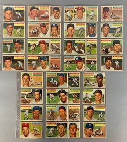 40 - 1956 Topps Baseball High Numbers with Stars