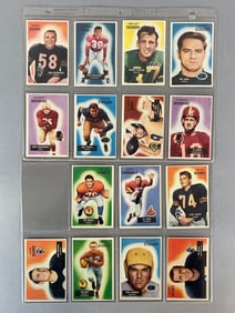 15 - 195 Bowman Football High-Grade Cards with HOFs, Stars, and Rookies