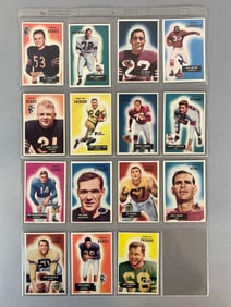 15 - 1955 Bowman Football High-Grade Cards with, HOFs, Stars, and Rookies