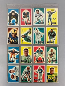 16 - 1955 Bowman Football High-Grade Cards with HOD, Stars, and Rookies