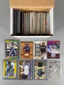 100+ 1990s - 2000s Baseball HOFs, Jerseys, Rookies, and Serial Numbered Cards