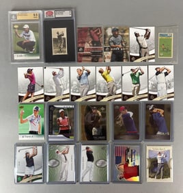 50+ 1920s - 2013 Golf Cards with Autos, Rookies, and Tiger Woods