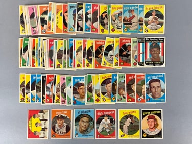 95+ 1959 Topps Baseball High-Grade Cards