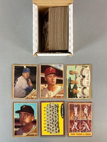 90 - 1962 Topps Baseball High-Grade Cards with HOF