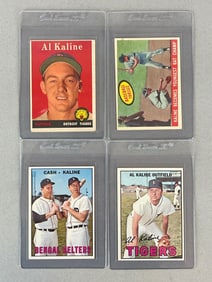 4 - 1958 - 67 Topps Al Kaline Cards