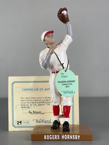 Rare 2013 Hartland Club Members Only Rogers Hornsby Figurine Statue 29/110