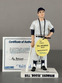 Rare Hartland Bill Moose Skowron Signed Figurine Statue 29/100