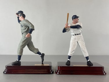 2 - 2004 Hartland Joe DiMaggio Figurine Statues