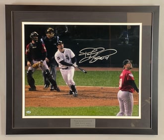 Paul Konerko Signed 26x22 Framed Photo