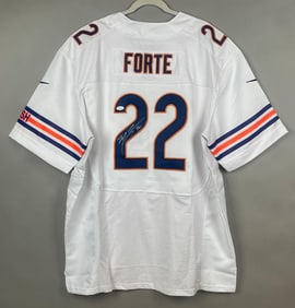Matt Forte Signed Official NFL Jersey with JSA COA