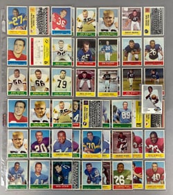 63 - 1964 Philadelphia ands 20 - 1960, 61 Fleer Football Cards