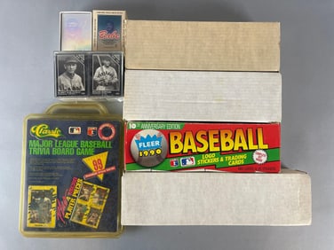 1987 - 92 Fleer, Upper Deck, and Topps Baseball Sets and More