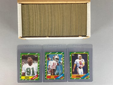 1986 Topps Football Complete Set