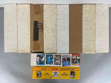 8000+ 1980s - 90 Baseball Cards with HOFs, Stars, and Rookies