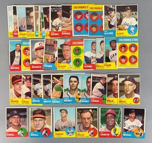 44 - 1963 Topps Baseball High Numbers with Rookies