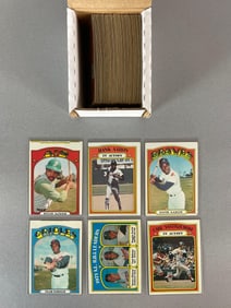 100+ 1972 Topps Baseball Cards with HOFs, Rookies, and High Numbers