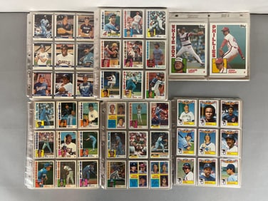 6 - 1984 Topps and Fleer Update Partial Sets